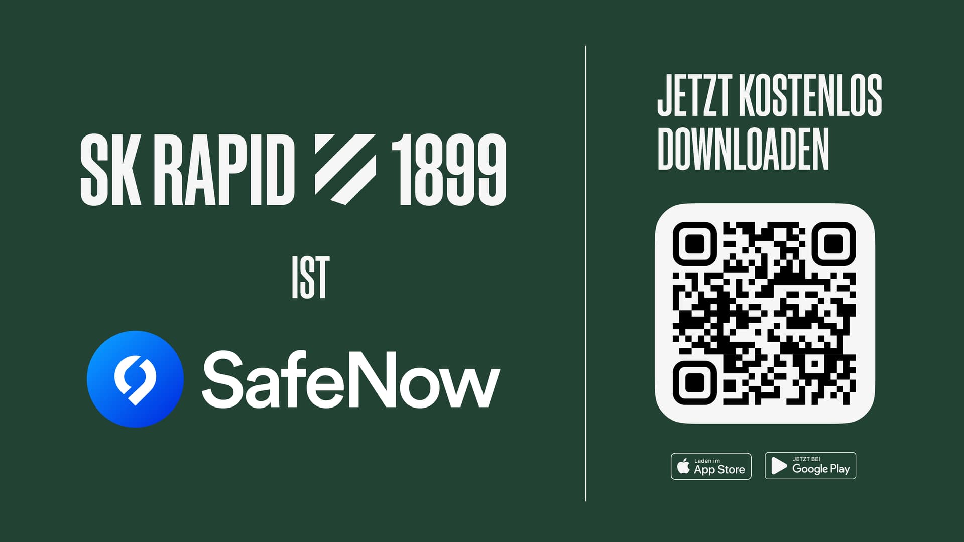 Ab sofort Safe Now App - SK Rapid