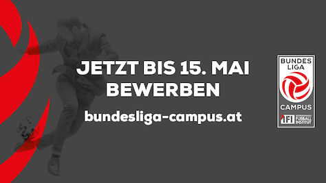 Bewerbungsphase für Bundesliga-Campus 2022/23 läuft noch bis 15. Mai